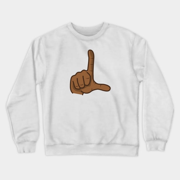 L for Big L Crewneck Sweatshirt by whizzerdee